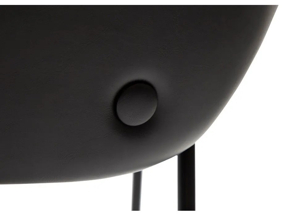 Čierna jedálenská stolička Stay – DAN-FORM Denmark