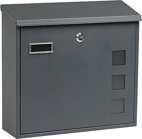 Poštová schránka RICHTER BK703.G.AM (ANTRACIT), Antracit matná, RICHTER antracit matná