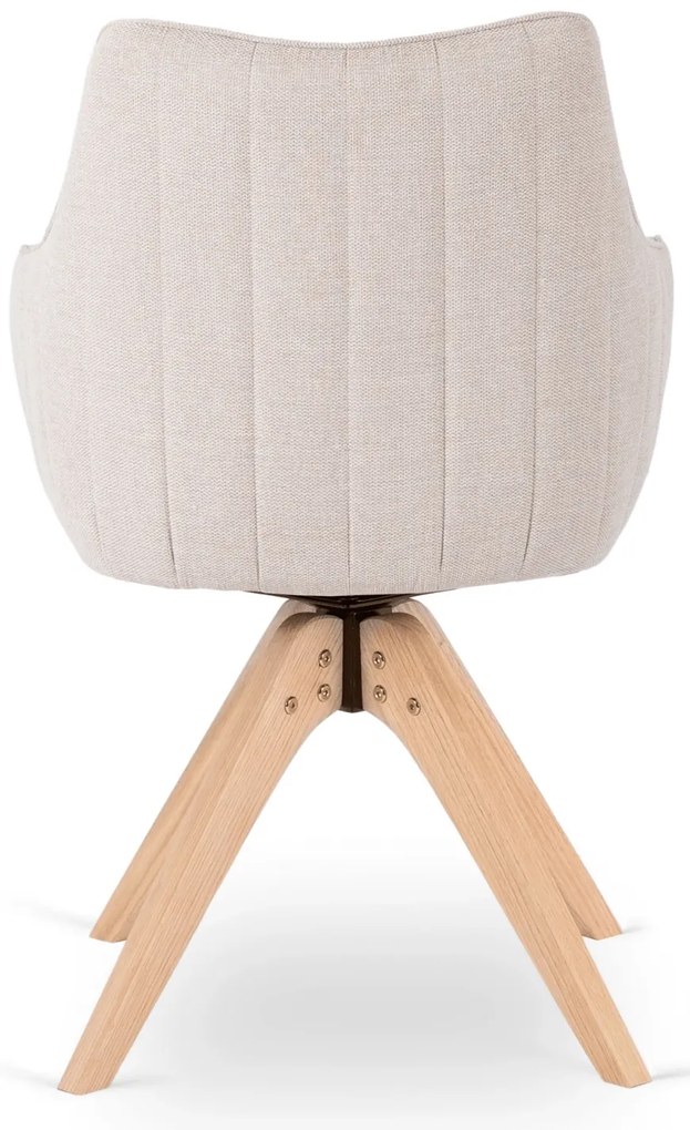 PROXIMA.store - Otočná jedálenská stolička LEMON FARBA: béžová