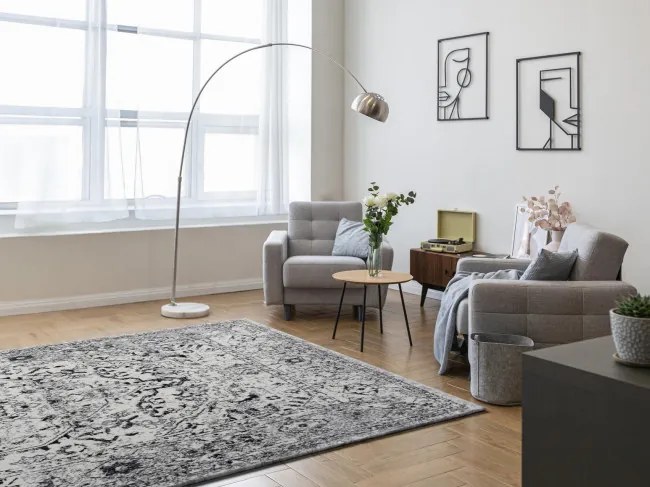 Koberec FD Lush Lusia - popolový