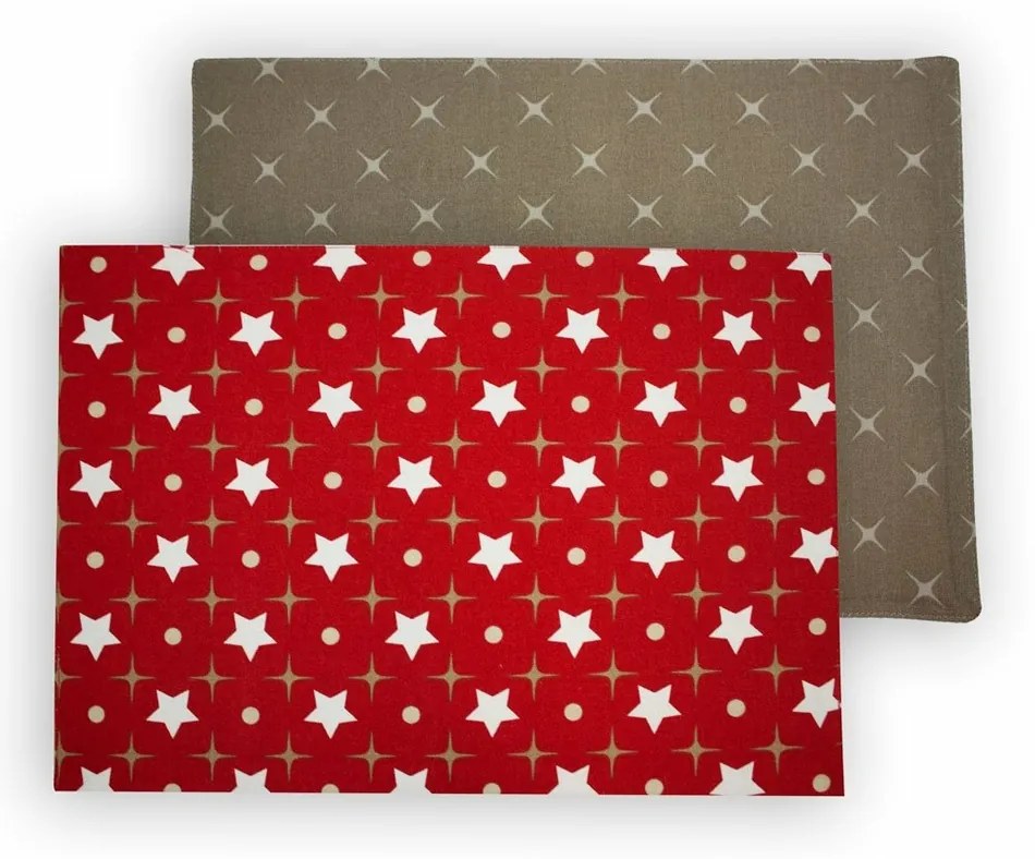 Trade Concept Prestieranie Hviezdičky červená, 33 x 45 cm