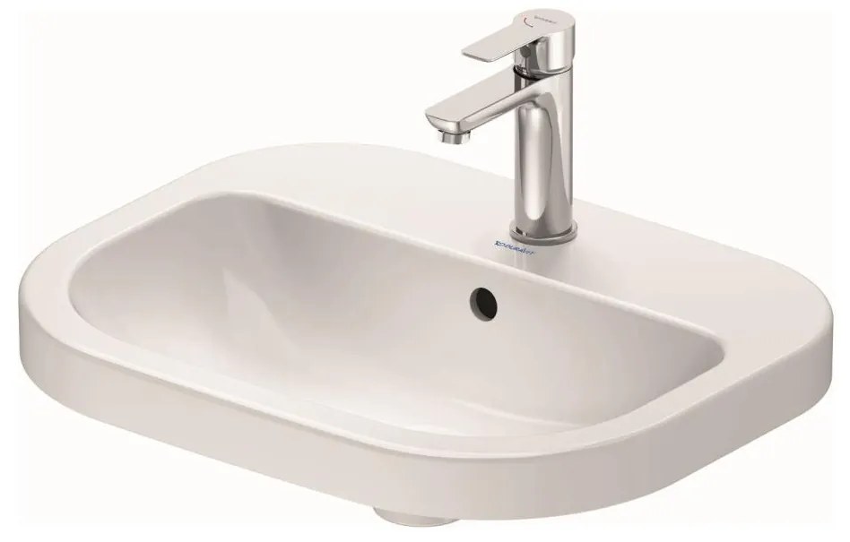 Duravit 24025500002 - Závesné umývadlo D-CODE 55x44 cm keramika/lesklá biela