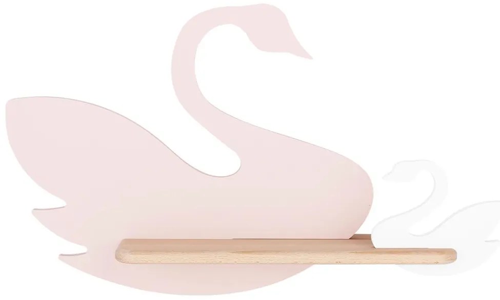 Candellux SWAN Nástenné svietidlo 5W LED IQ KIDS pink+white 21-75598