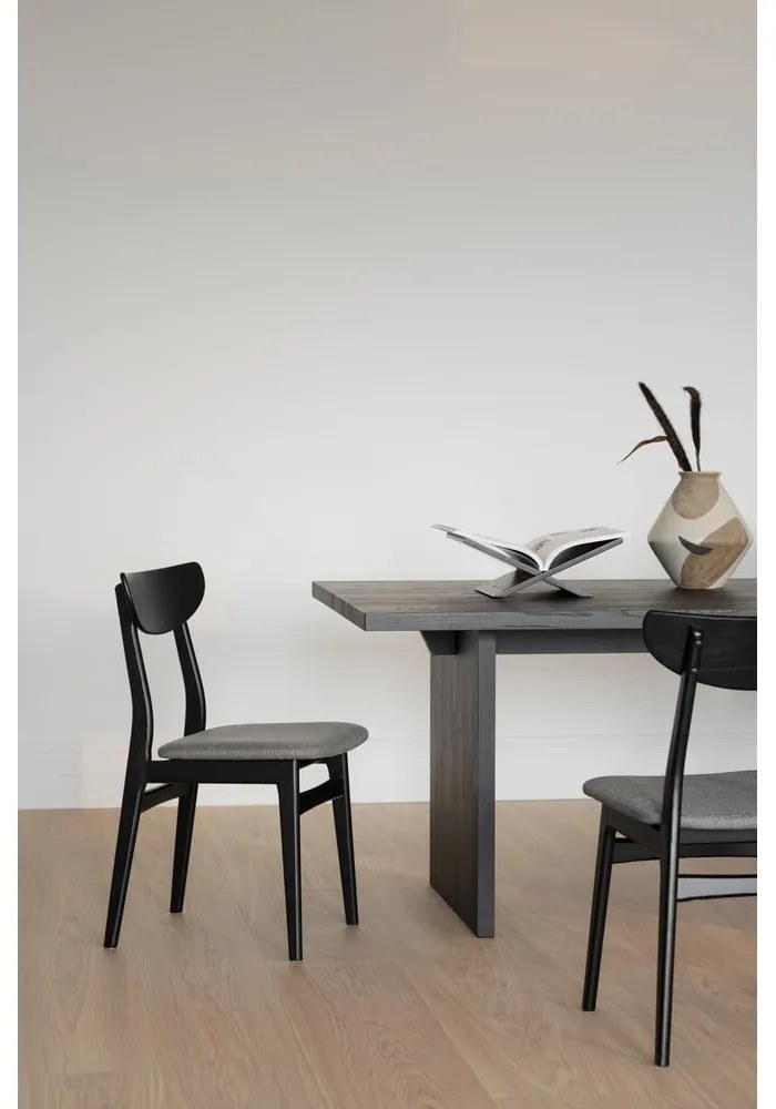 Čierne jedálenské stoličky v súprave 2 ks Rodham - Rowico