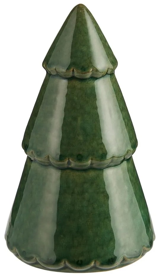 X-MAS Jedľa 16 cm - tm. zelená