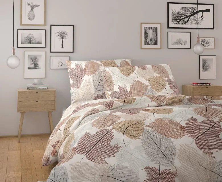 Kvalitex Bavlnené obliečky NORDIC COLLECTION 140x200 + 70x90cm - FREJA