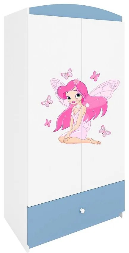 Skriňa Babydreams Modrá – Víla 1