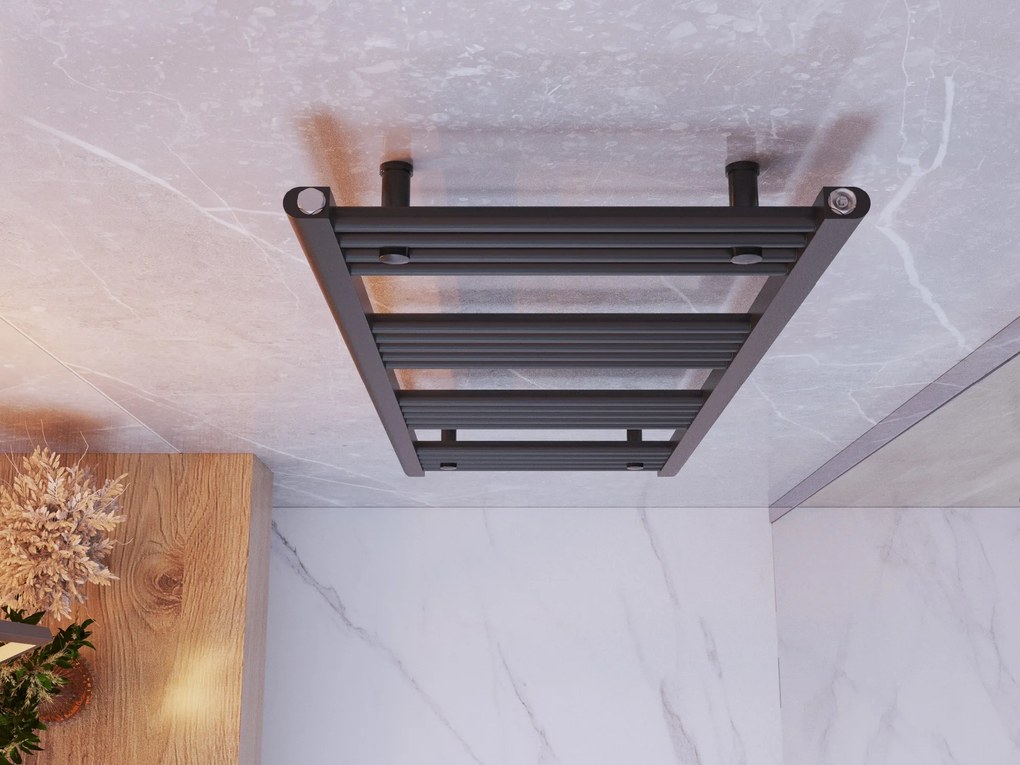 Gamma Erga Basic, vykurovacie teleso 1300x500 mm, 514 W, čierna, ERG-LAV-BASIC-13050-BK