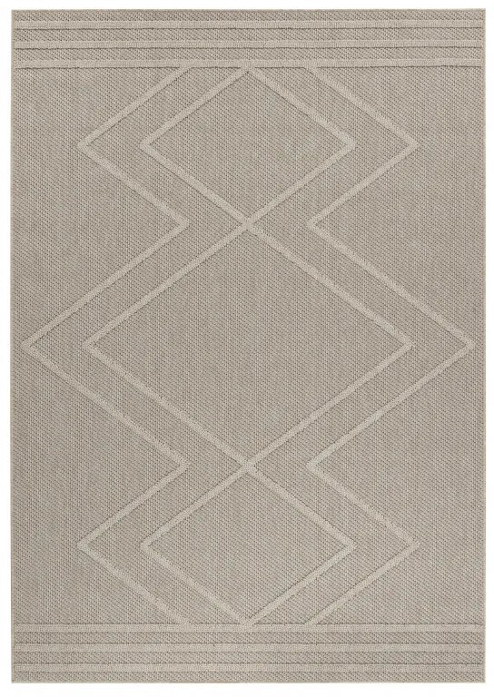 Kusový koberec Patara 4954 Beige – na von aj na doma, 80x250, béžová, chodba / predsieň, Ayyildiz