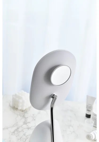 Immax 08970L - LED Stmievateľné zrkadielko s bezdrôtovým nabíjaním LED/18W/230V