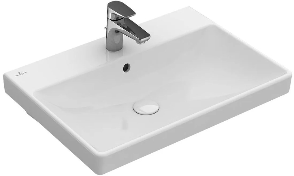 Villeroy &amp; Boch Avento umývadlo 60x47 cm obdĺžnik biela 415860R1