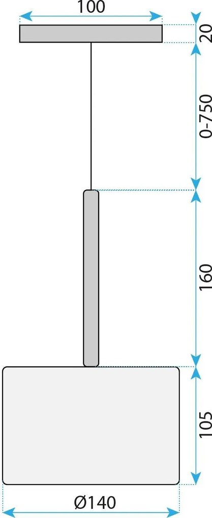 Toolight Toolight, stropné svietidlo 1xG4, APP1698-1CP AMBER A, OSW-04306