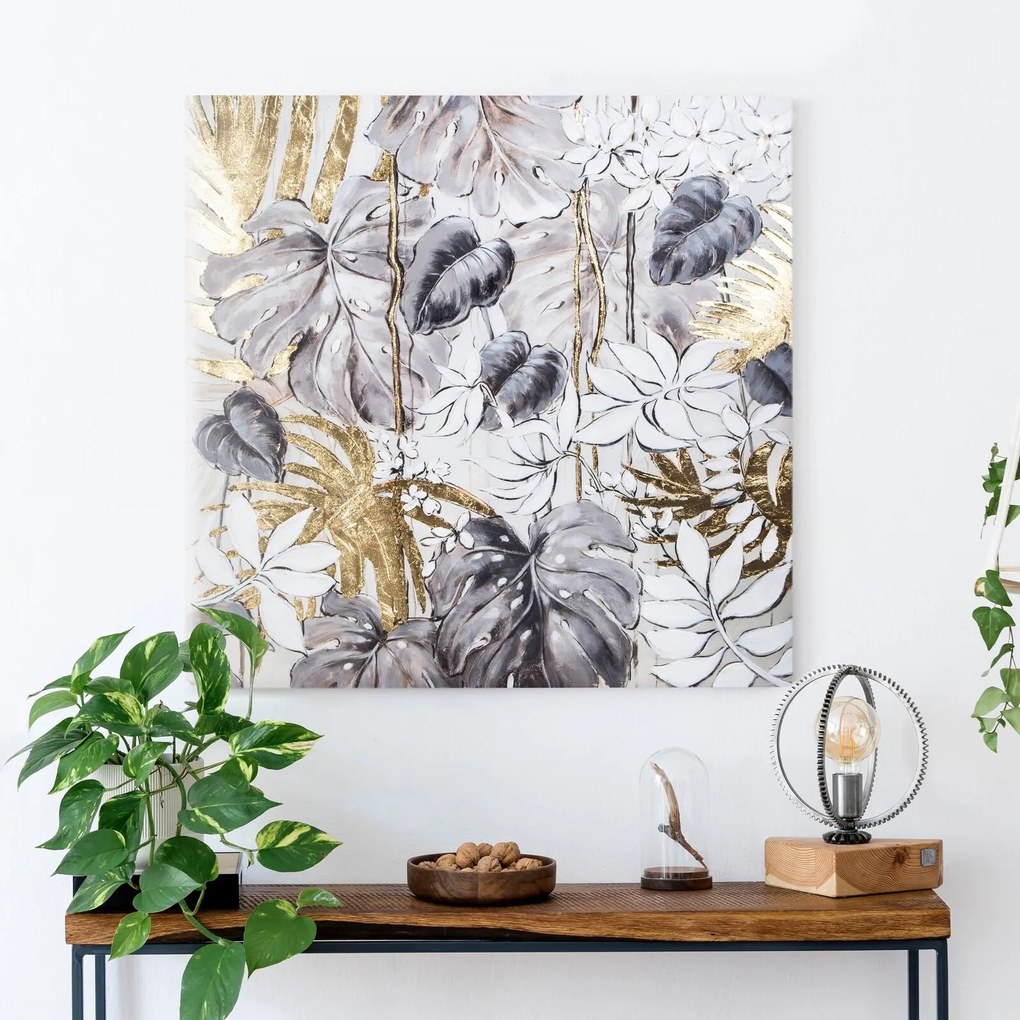 RUČNE MAĽOVANÝ OBRAZ 345 100X100 CM