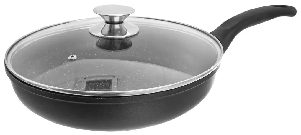 Orion Panvica GRANDE so sklenenou pokrievkou, 28 cm
