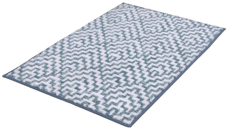 Kleine Wolke Koberček do kúpeľne Botany (modrá, 70 x 120 cm) (100287275)