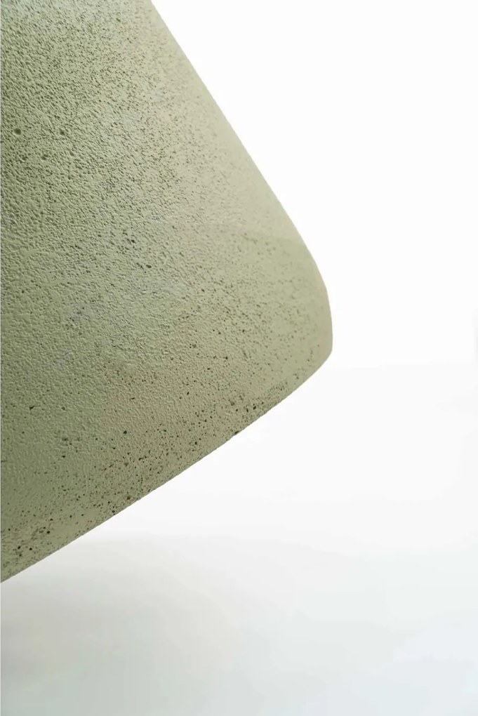 Dizajnový kvetináč VEKRA, sklolaminát, 40x40 cm, krémový