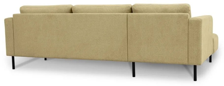 Okrovožltá rohová pohovka (ľavý roh) Hero – Scandic