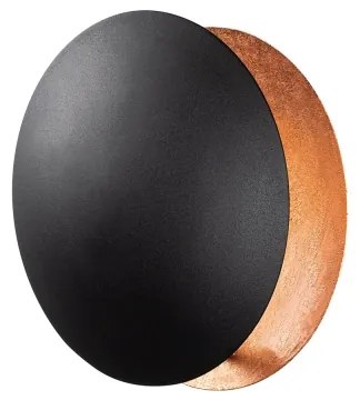 LED Nástenné svietidlo YOSMA LED/5W/230V 3000K čierna/medená