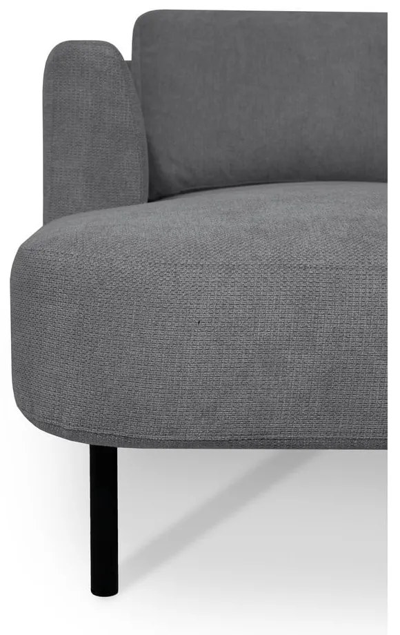 Tmavosivá rohová pohovka (pravý roh/do "U") Hero – Scandic