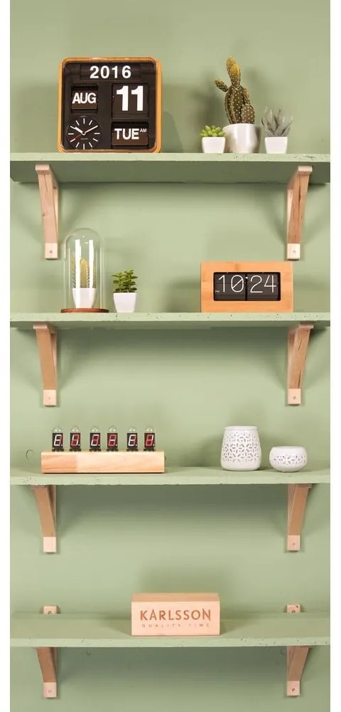 Digitálne stolové hodiny Boxed Flip – Karlsson