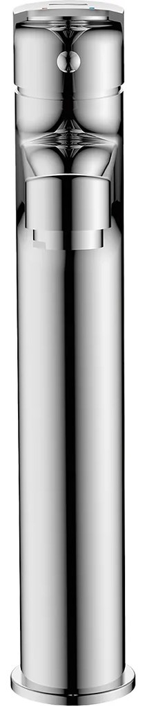 Kuchinox Atez, vysoká umývadlová batéria h-288 + odtoková zátka ClickClack, chrómová, LAV-BTK_02NA