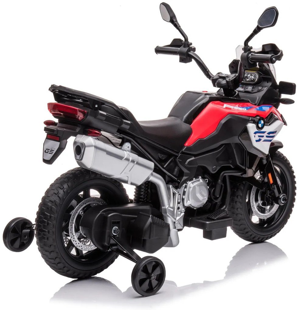 Detská elektrická motorka BestBerg BBCC-80R - BMW F 850 GS / od 3 rokov / nosnosť 30 kg / červená