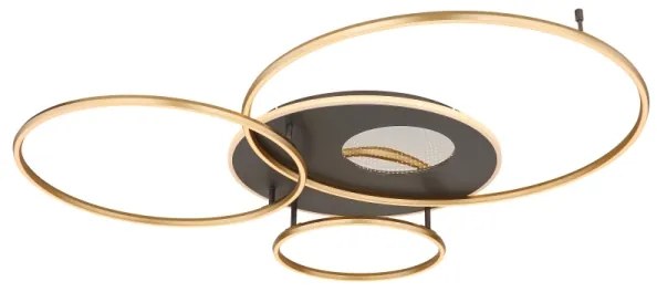 Globo 48466-70 - LED stmievateľné stropné svietidlo INVERTINA LED/70W/230V zlaté