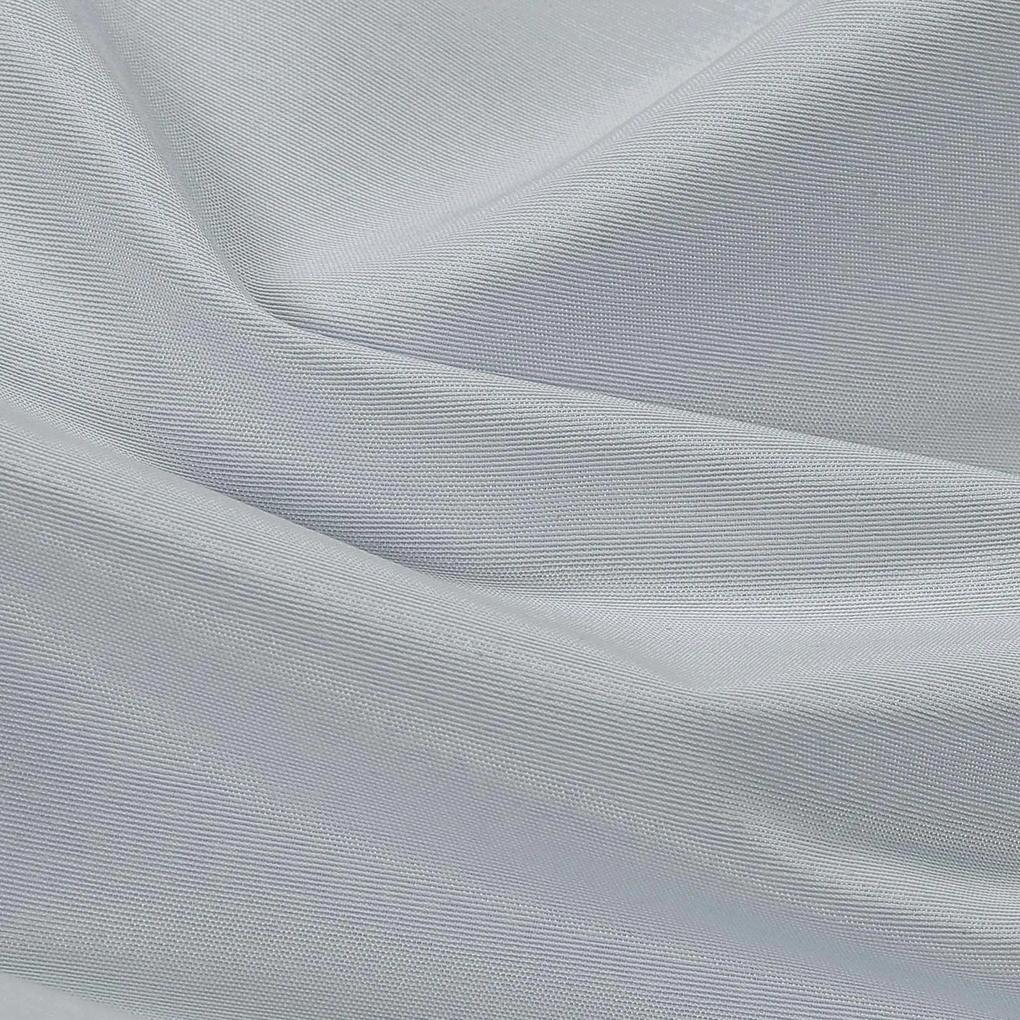 Goldea oválny obrus loneta - svetlo sivý 120 x 160 cm
