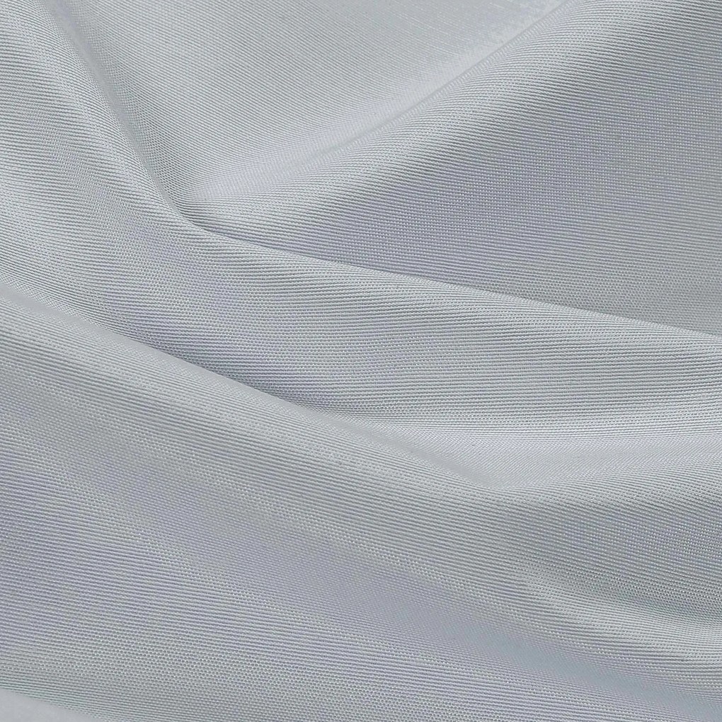 Goldea oválny obrus loneta - svetlo sivý 140 x 200 cm
