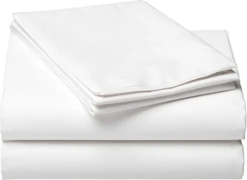 Bavlnená plachta STANDARD biela Rozmer: 140x240 cm