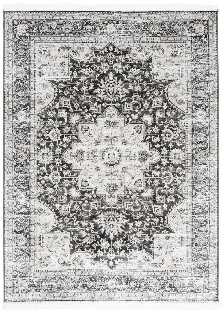 PROXIMA.store - Orientálny koberec ISPHAHAN - antracit ROZMERY: 80x150