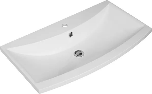 BPS-koupelny Nábytkové umývadlo z liateho mramoru UM-OHR 80 (80x45x17 cm)