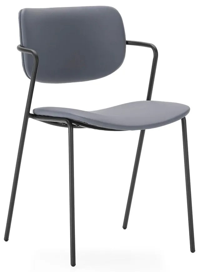 Tmavosivé jedálenské stoličky v súprave 2 ks Maika – Marckeric