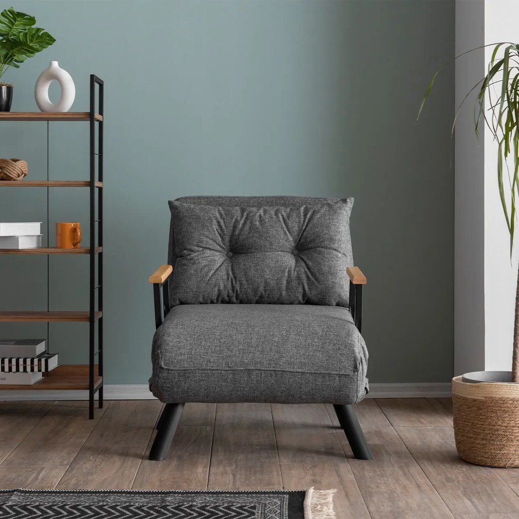 Kreslo Sando Single Light Grey