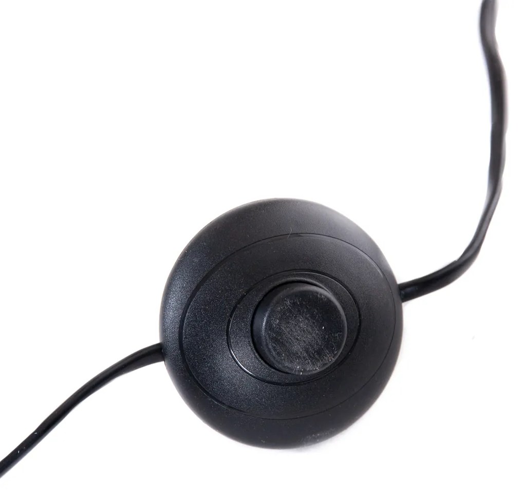 Moderná stojaca lampa čierna - Sphaera