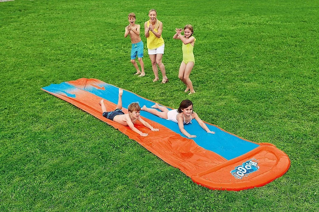 Bestway_A Vodná šmykľavka dvojitá Bestway H2OGO! 4.88m 52328
