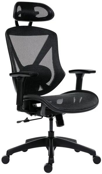 Kancelárska stolička Scope, čierna