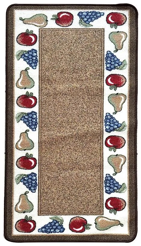 Koberec 0,67/1,2 KMDV155 hnedá