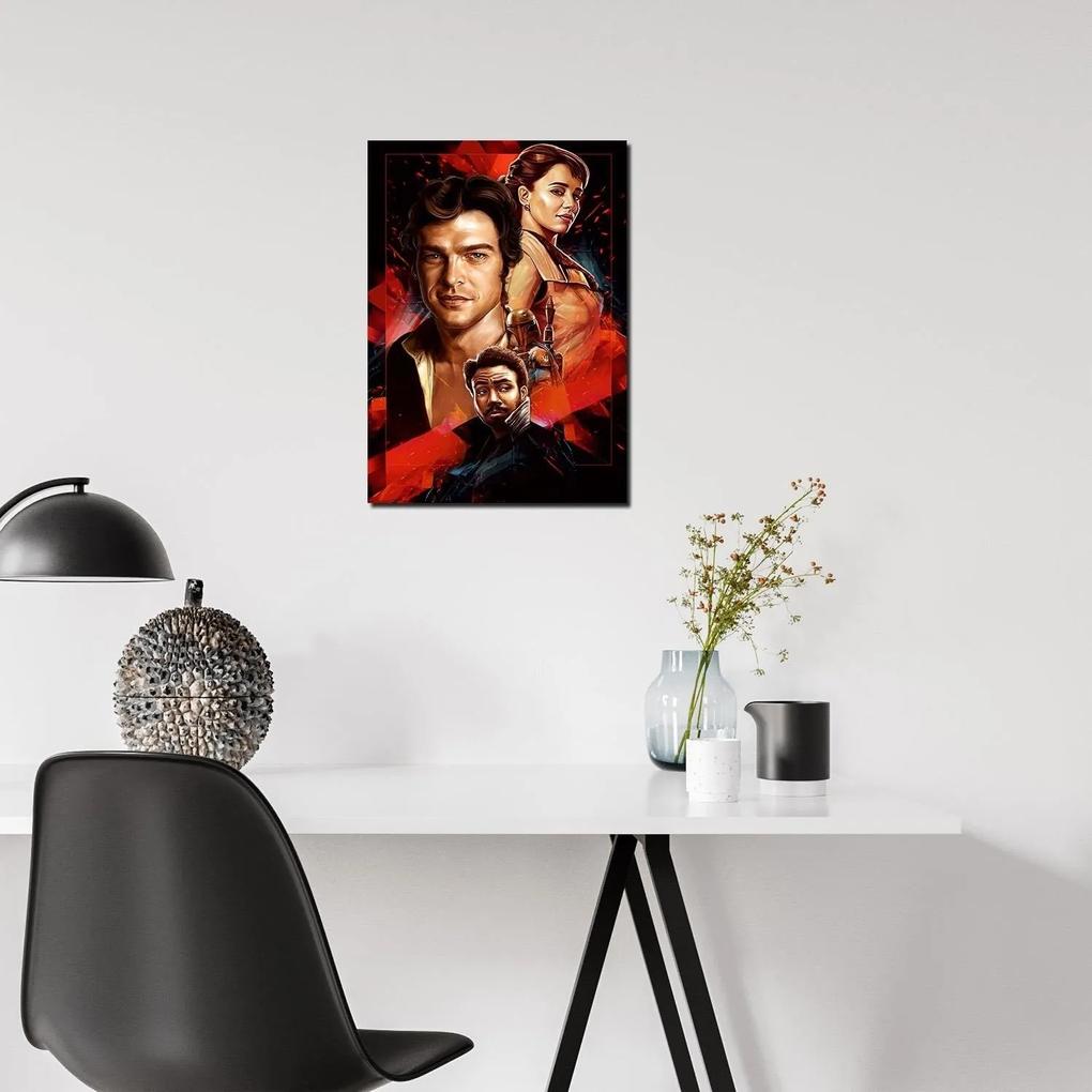Gario Obraz na plátne Star Wars, Mandalorian a iné postavy - Dmitry Belov Rozmery: 40 x 60 cm