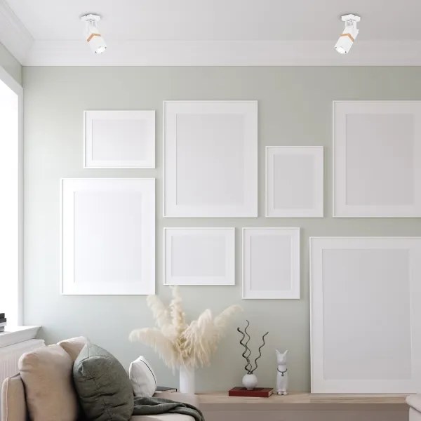 Bodové svietidlo VIDAR 1xGU10/25W/230V biela