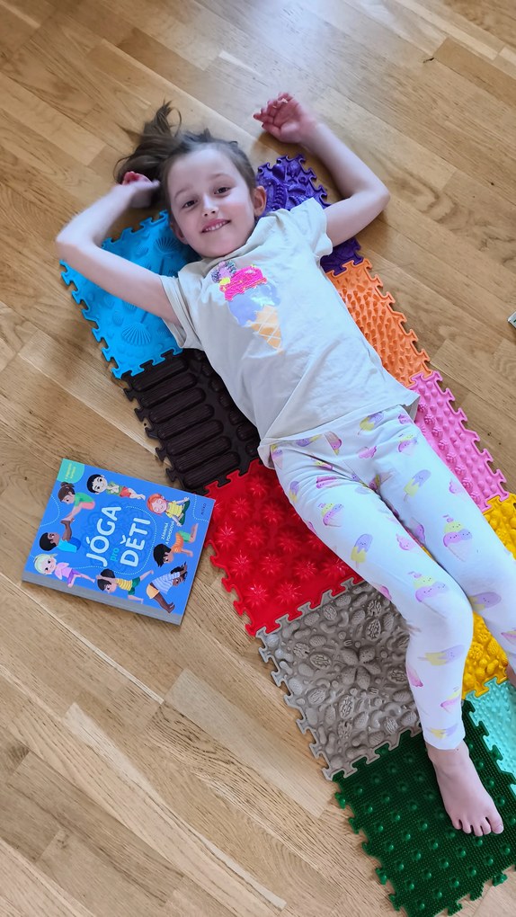 OrtoNature Masážne ortopedické podložky súprava 6 ks - Sladká matematika