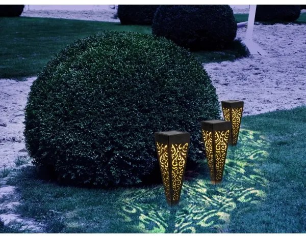 Globo 33578-3 - SADA 3x LED Solárna lampa LED/0,1W/3V IP44