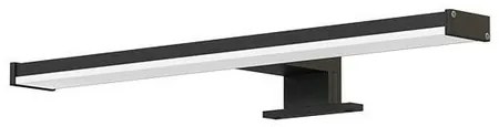 Panlux LED svietidlo na zrkadlo Arven čierna, š. 60 cm, IP44, 12 W