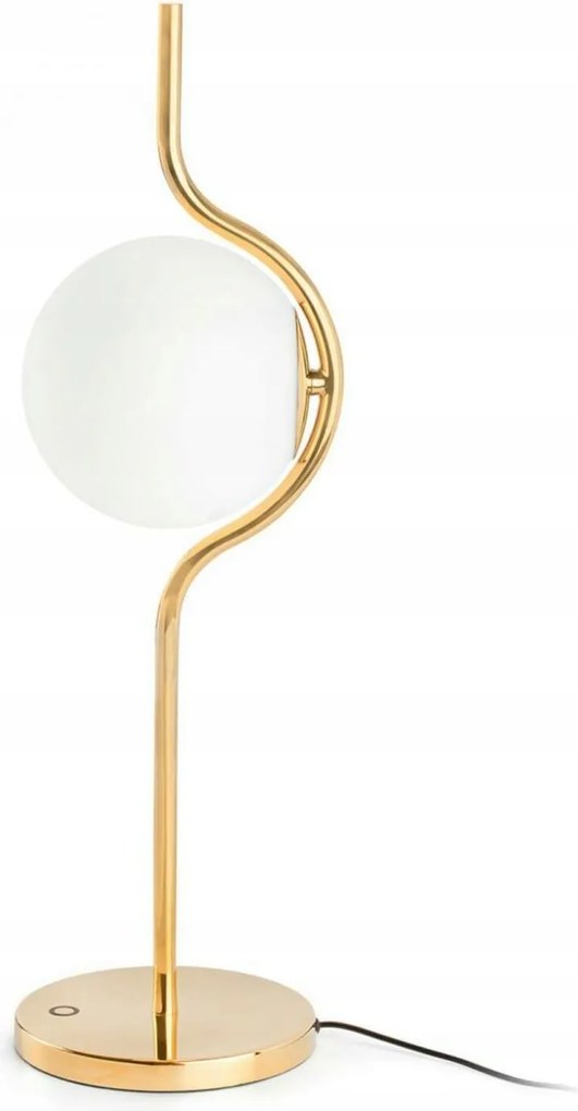 Faro Le Vita zlatá stolná lampa, dotykové ovládanie, stmievateľná, Led 7W