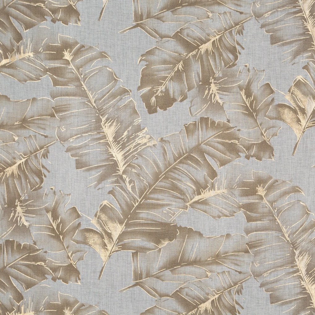 ZÁVES NA KRÚŽKOCH LAYLA 140X250 CM LISTY