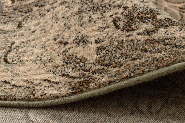 Koberec OMEGA LUMIER koniak hnedý / zelený