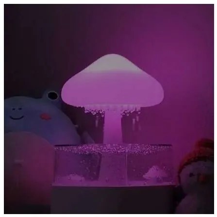 Bestent Zvlhčovač vzduchu LED lampa Dažďové kvapky