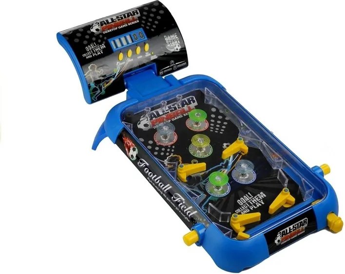 LEAN Toys Obratnostná hra Pinball Flipper so svetelnými efektmi, 53 cm
