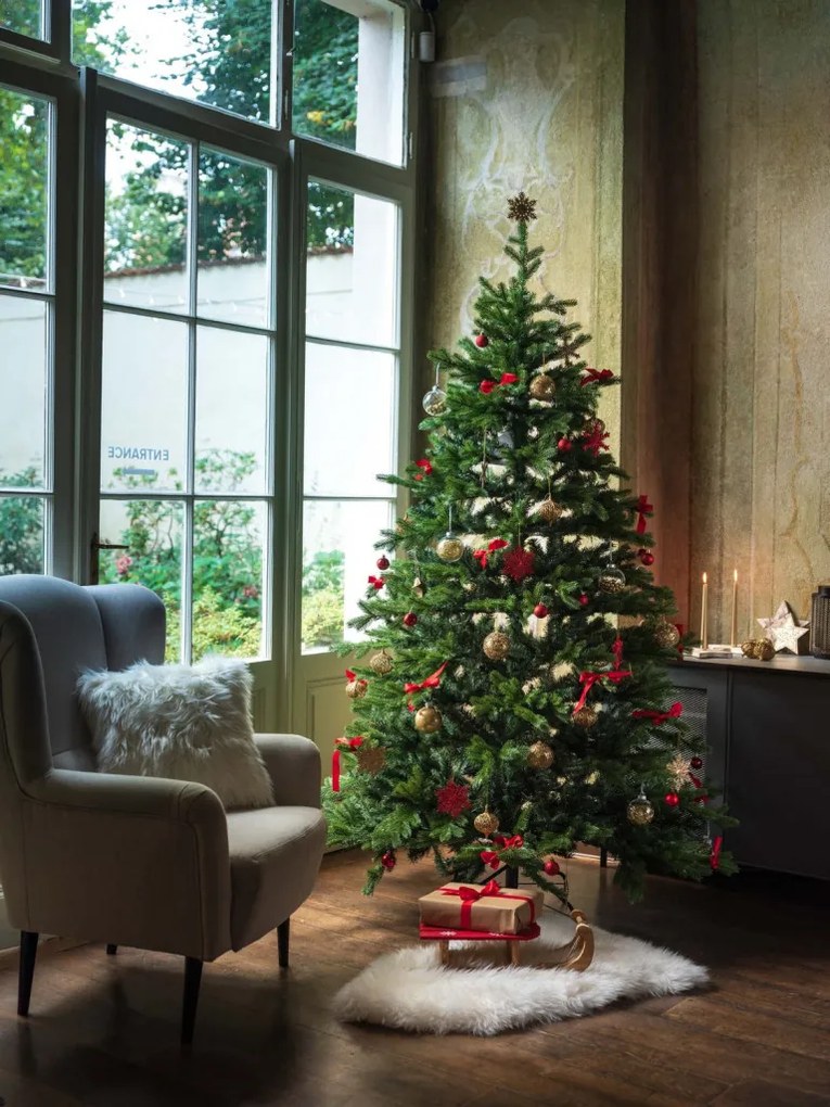 Dekoračný chlpatý vankúš Hunter 45x45 cm, biely