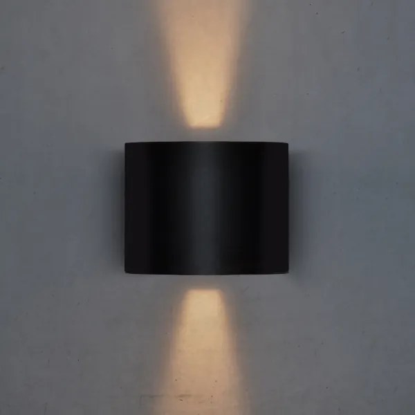 Brilagi - LED Vonkajšie nástenné svietidlo RONDO LED/6W/230V IP54